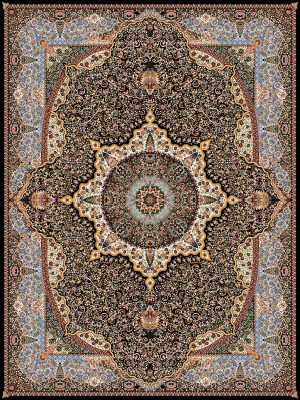Mojezeh 1000 Reed Persian Carpet Design
