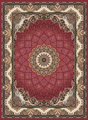 Negin 1000 Reed Persian Carpet Design
