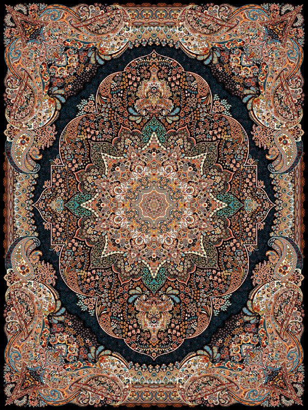 السجادة 700 غرزة تصمیم رخسار السجادة 700 غرزة تصمیم رخسار