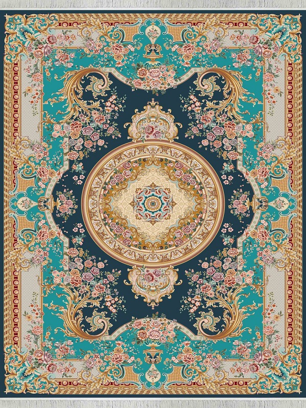 السجادة 1500 غرزة تصمیم پاریس