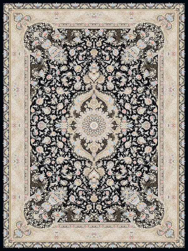 السجادة 1200 غرزة تصمیم ترلان