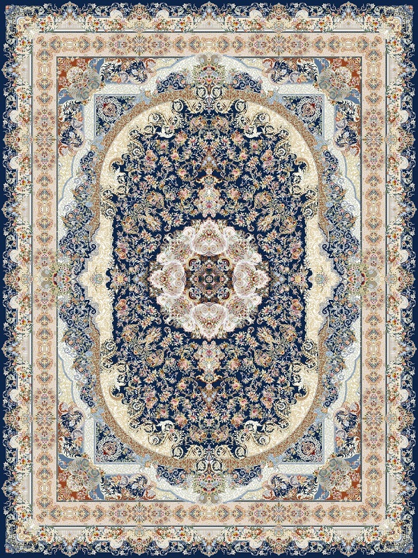 السجادة 1500 غرزة تصمیم عسل