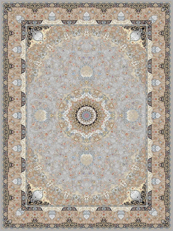 السجادة 1200 غرزة تصمیم پروین