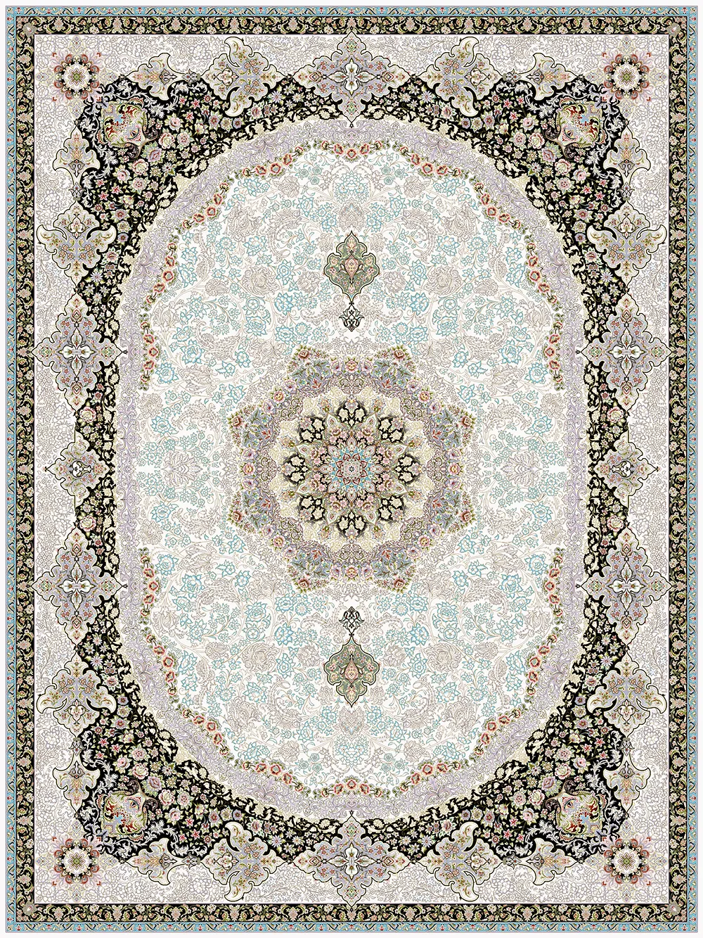 السجادة 1200 غرزة تصمیم ارغوان السجادة 1200 غرزة تصمیم ارغوان