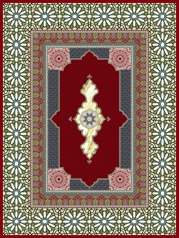 السجادة 1200 غرزة تصمیم رضوان