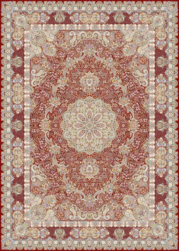 السجادة 1500 غرزة تصمیم سالاری