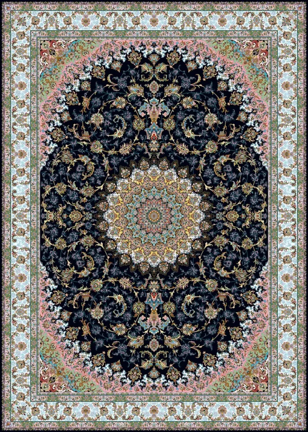 السجادة 1200 غرزة تصمیم طره
