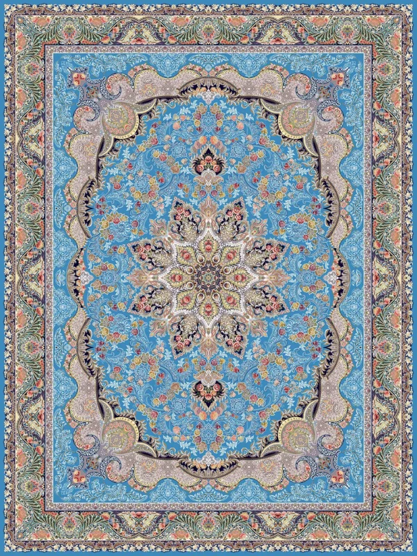 السجادة 1200 غرزة تصمیم لعبت