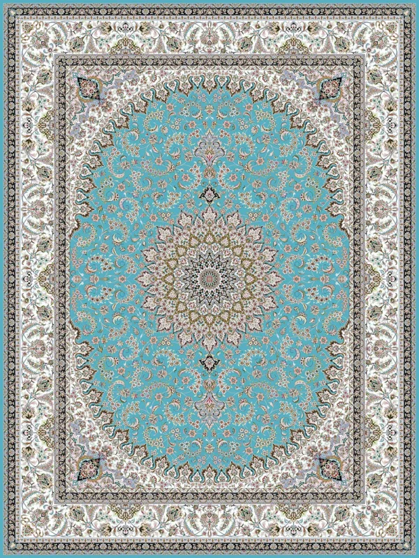 السجادة 1200 غرزة تصمیم مهجبین
