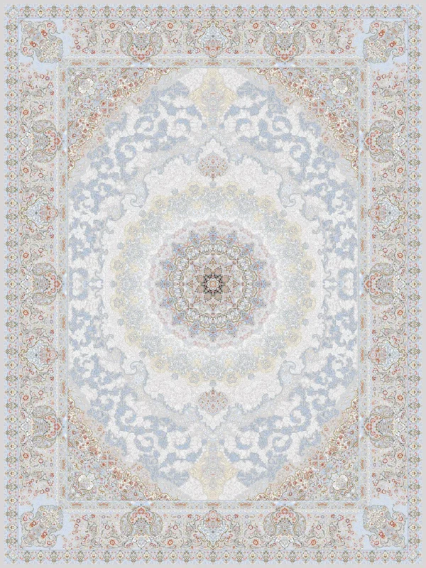 السجادة 1500 غرزة تصمیم نارسیس