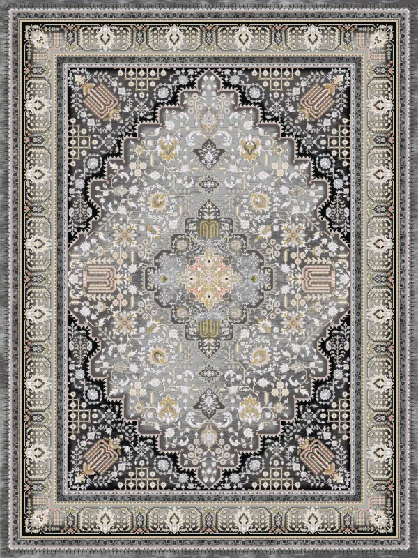 السجادة 1200 غرزة تصمیم مدرن نورا 28