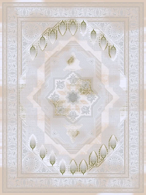 السجادة 1200 غرزة تصمیم مدرن نورا 29