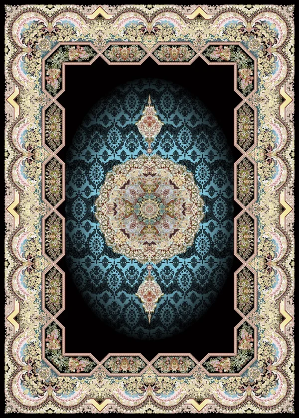 السجادة 1200 غرزة تصمیم هالیدی