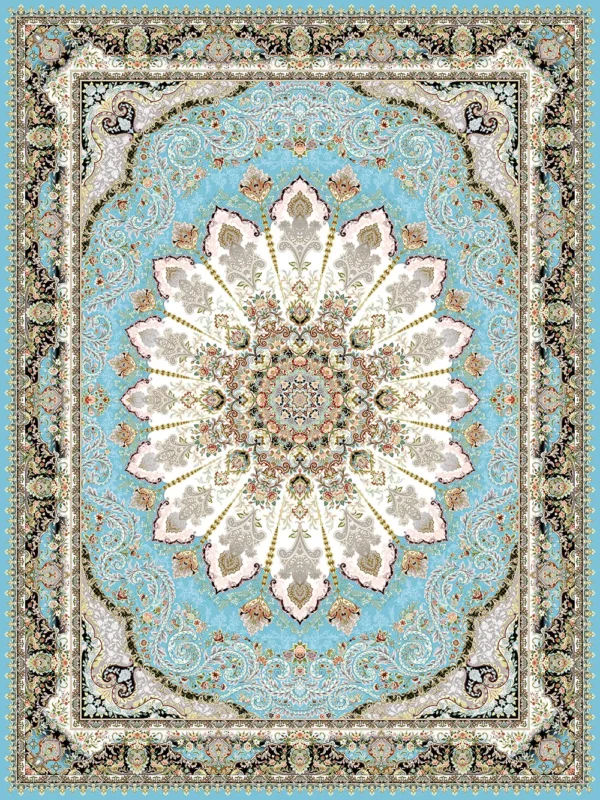 السجادة 1200 غرزة تصمیم هلیوس