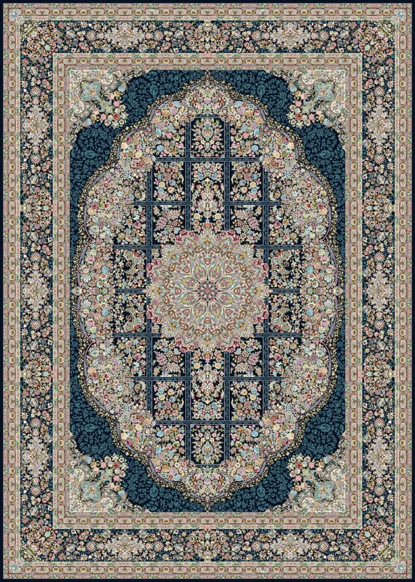 السجادة 1200 غرزة تصمیم کمند